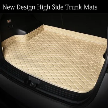 

Special custom made car trunk mats for Land Rover Discovery freelander Sport Range leather Anti-slip car-styling carpet liner