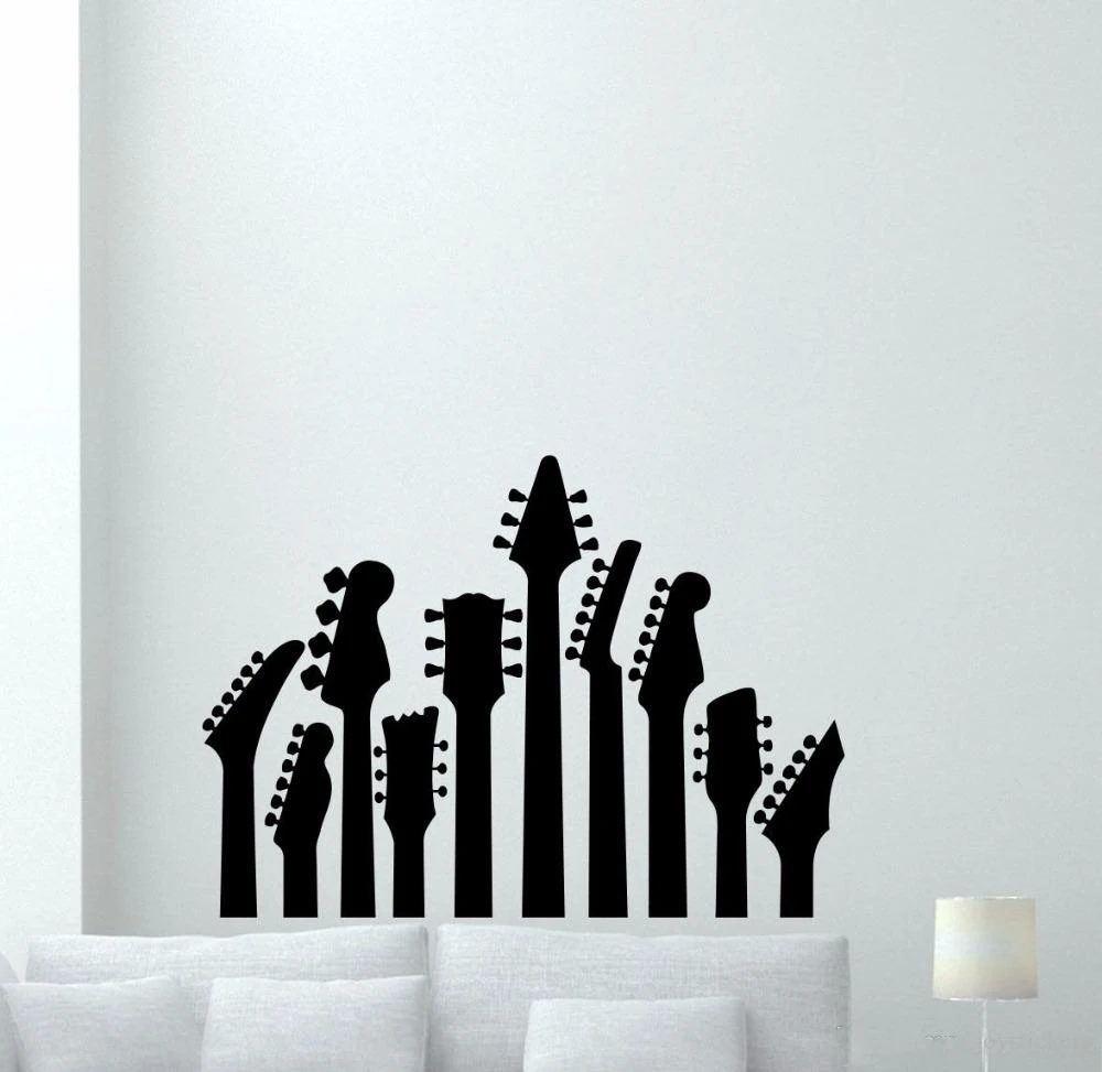 guitar-wall-decal-guitar-necks-music-series