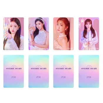 

100Pcs/Set Kpop IZone New Album Oneiric Diary Card Stickers Crystal Card Stickers For Fans Gift Decoration Handmade DIY