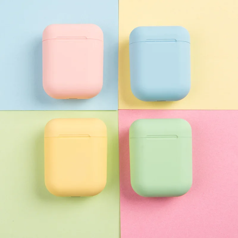 I12 tws матовые Bluetooth наушники беспроводные наушники Hands free бизнес наушники Спортивная гарнитура Музыка для всех смартфонов