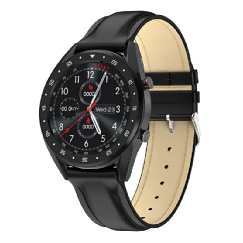 

2020 hot L7 Smart Watch men OLED Color Screen waterproof Smartwatch music control Fitness Tracker Heart Rate monitor pk L8 Q8