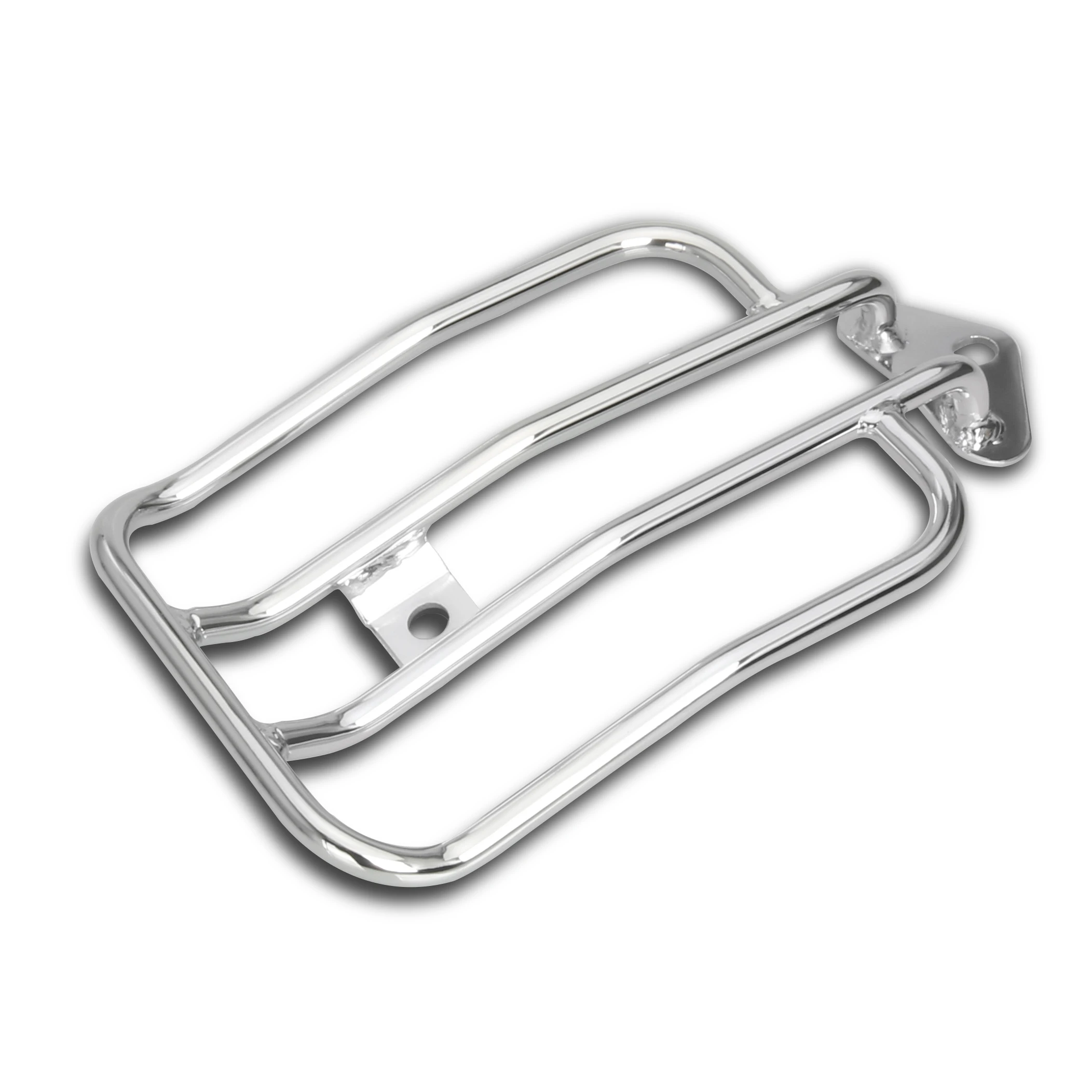 

Chromed Rear Solo Seat Luggage Rack Support Shelf For Harley Sportster Iron XL 883 1200 2004-2021 2020 2019 2018 2017 2016