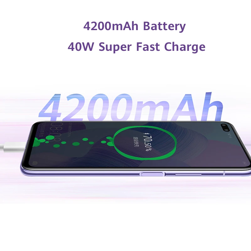 Huawei Nova 6 5G 8 Гб 256 Гб Смартфон 40 МП AI камера s мобильный телефон 32 МП фронтальная камера 6,57 ''полный экран Kirin 990 Android 10