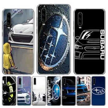 

phone Subaru logo Soft Silica Shell Case For Huawei Honor 10 9 lite P Smart Z Plus 2018 8S 8X Y5 Y6 Y7 Y9 2019 Cover