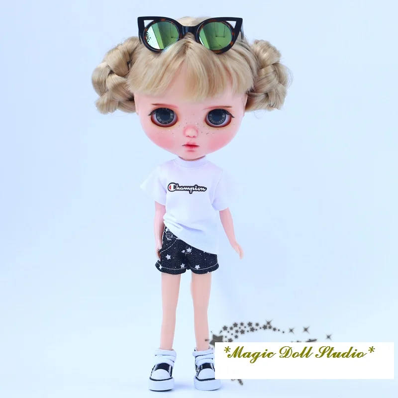 [MG709] Новинка года; одежда Neoblythe Doll# короткие джинсовые брюки; подходит для Neoblythe Azone Licca; одежда для розничной продажи