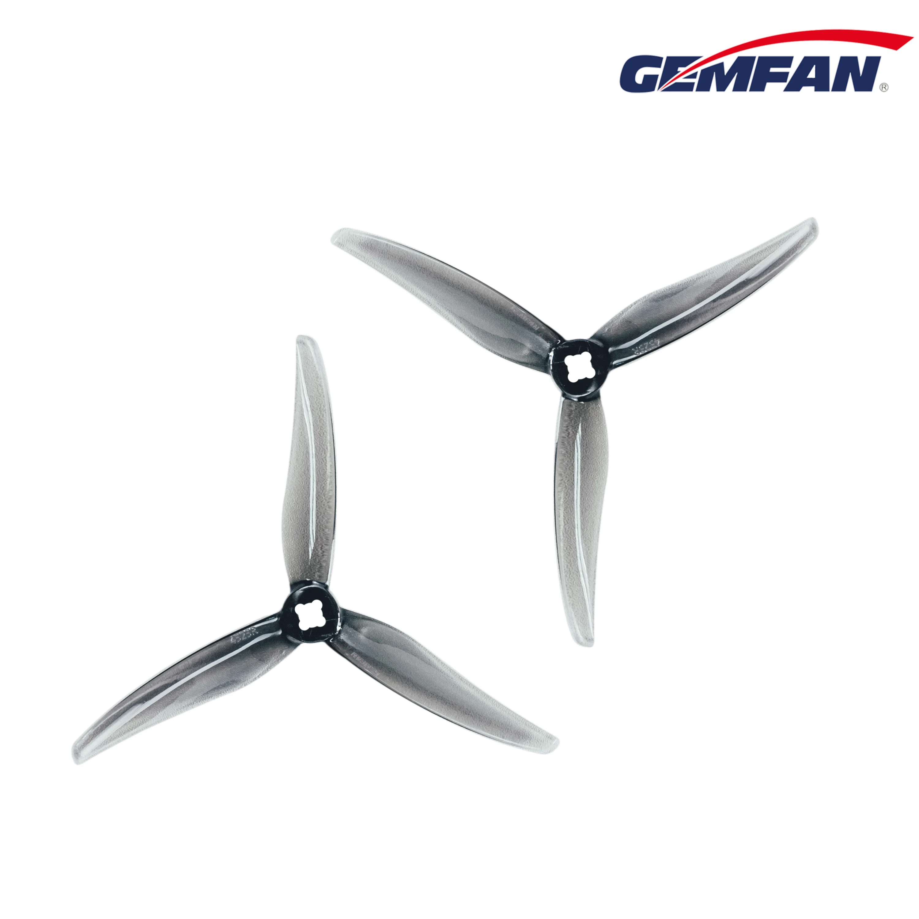 12Pairs Gemfan Hurricane 4525 3-Blade 3 Hole PC FPV Propeller - 4.5X2.5X3 for 2004 brushless motor RC FPV Racing 4inch Drone 12