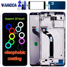 AAA 5,7 дюймовый ЖК-дисплей для Xiaomi Redmi 5 кодирующий преобразователь сенсорного экрана в сборе 1440*720 рамка олеофобное покрытие 10 Touch