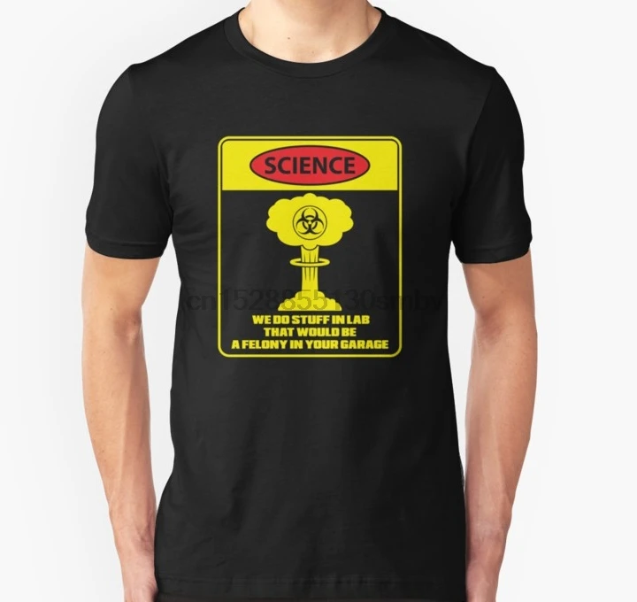 Мужская футболка с надписью We Do Stuff In Lab Felony Your Garage забавная Подарочная | одежда