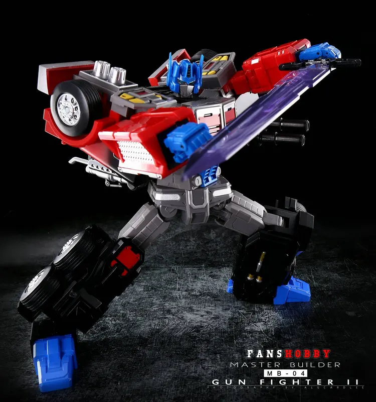 

Transformation toy FansHobby MB-04 Gunfighter Master Builder IDW optimus prime New