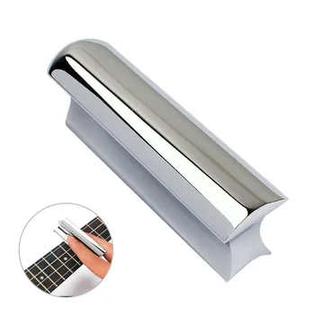 

Guitar Slide Steel Solid Stainless Tone Bar Hawaiian Slider for Acoustic Electric Guitar Instruments Portable