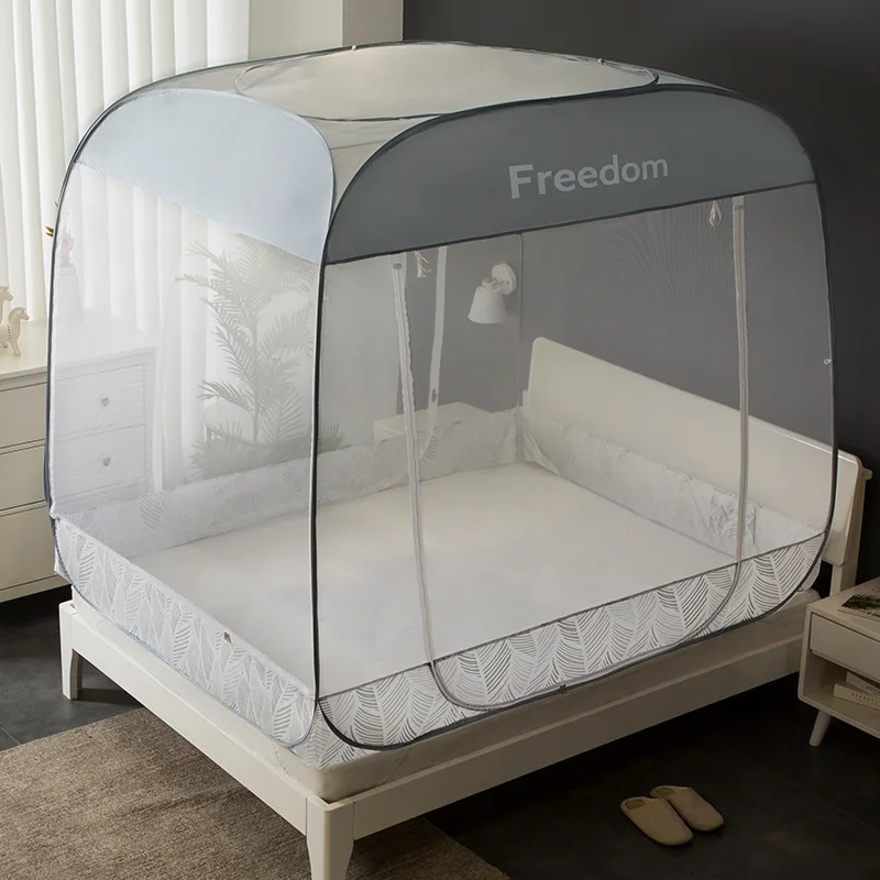 Москитная сетка Yurt не требующая установки домашняя квадратная Складная