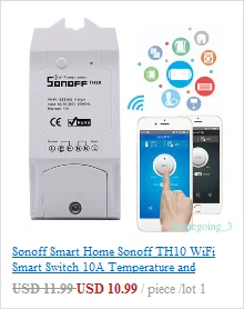 Высокое качество Sonoff IP66 водонепроницаемый чехол для Sonoff Basic/RF/Dual/Pow/TH16/G1 умный дом