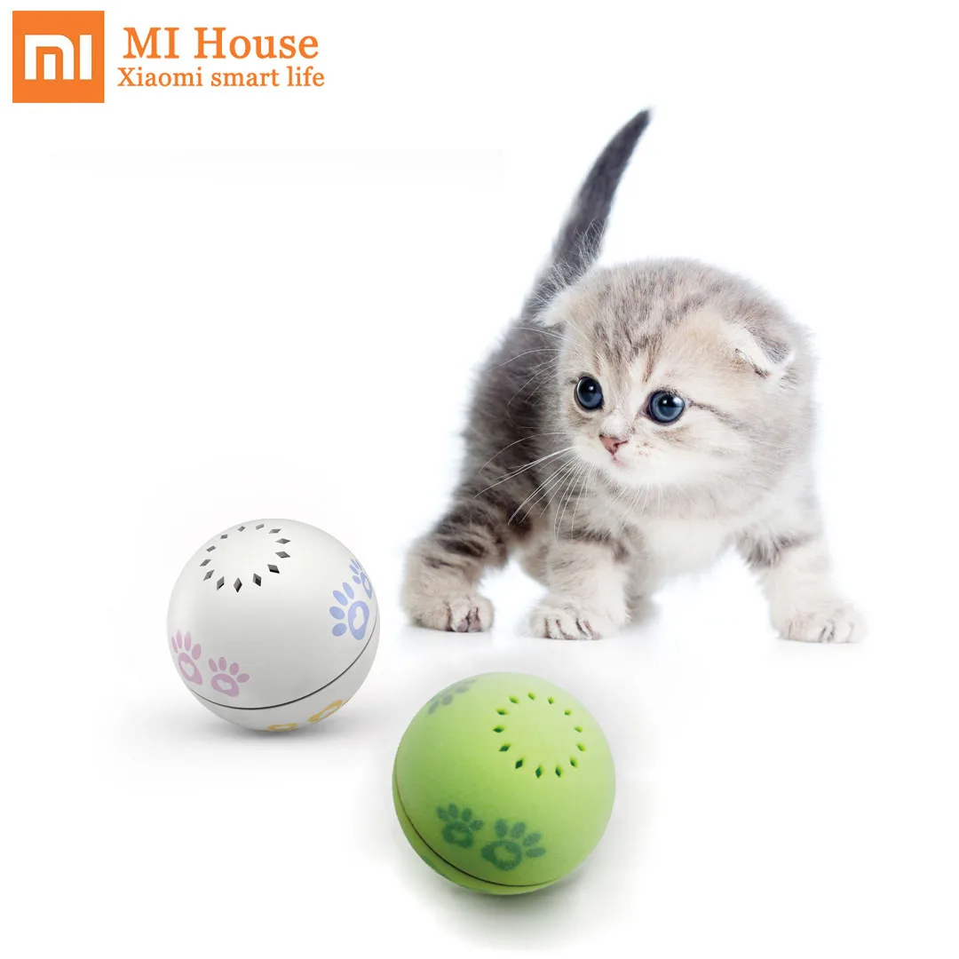 Xiaomi Petoneer Pet smart companion игрушка для кошки в виде шара Встроенная кошачья коробка неправильная прокрутка забавный кот артефакт Умная игрушка для домашних животных