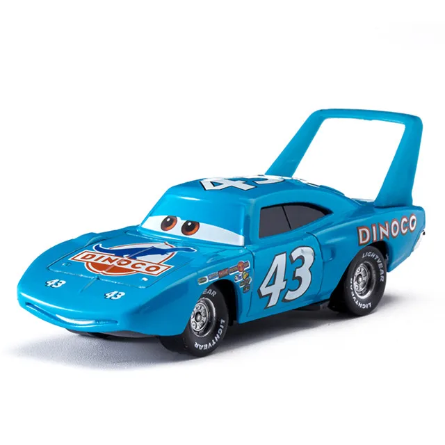 Автомобили disney Pixar Cars 3 Role Luigi Lightning McQueen Круз Джексон шторм матер 1:55 литая под давлением металлическая модель автомобиля игрушка детский подарок - Цвет: The King