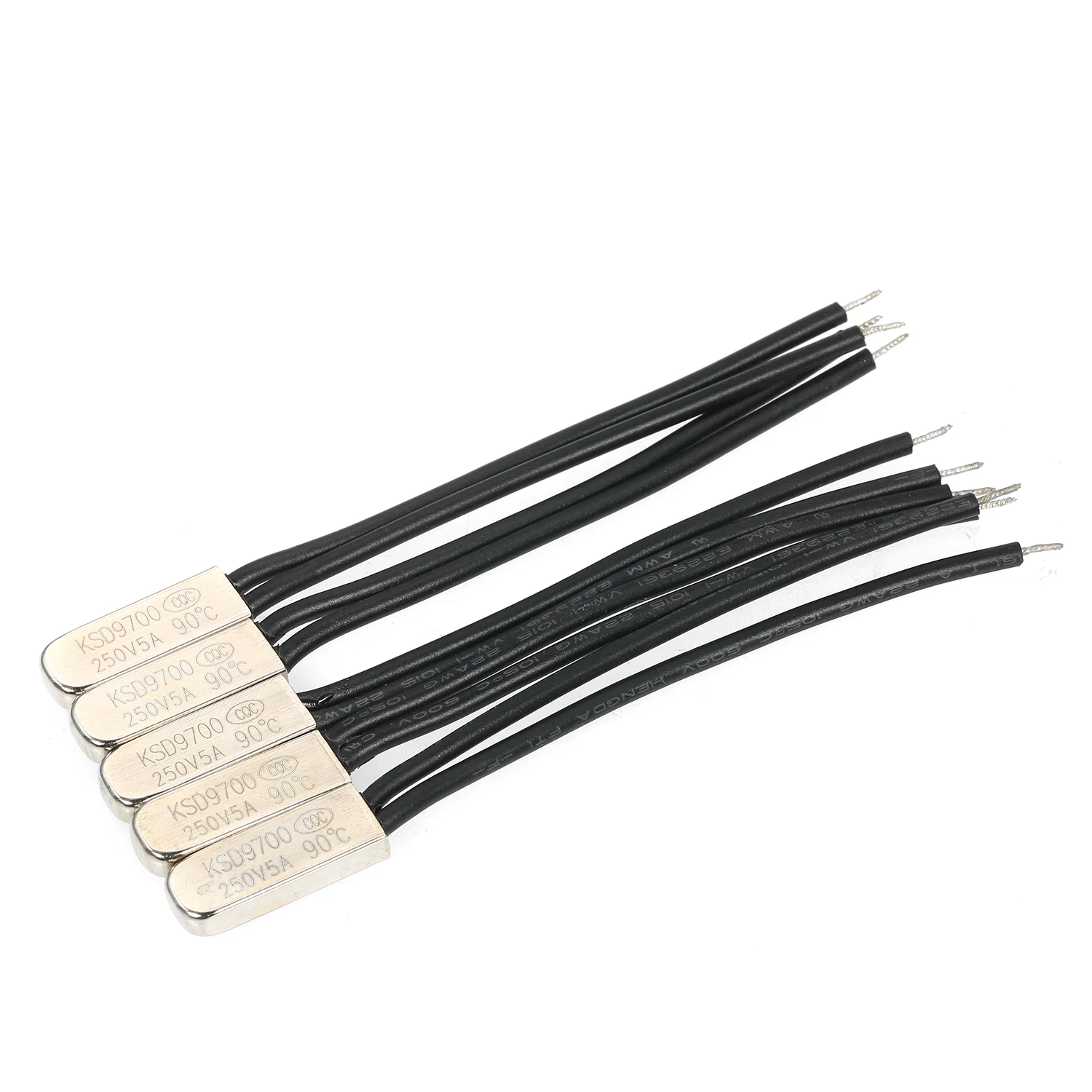 KSD9700 250V 5A Пластик предохранители биметаллический дисковый Температура