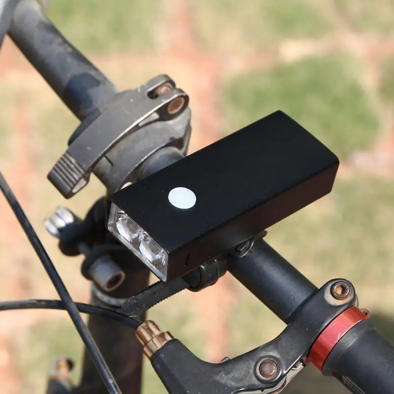 Велосипедная фара 3 режима USB Перезаряжаемый MTB велосипед фонарь лампа