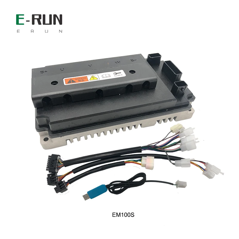 US $198.98 Free Shipping VOTOL EM100S 100A Boost 130A BLDC Controller For QS PMSM Mid Drive Wheel Hub Motor