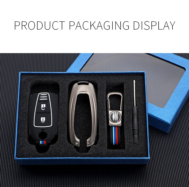 Accessori per auto portachiavi a distanza per auto Fob Cover per Suzuki Vitara Swift Kizashi SX4 Ignis baleno Ertiga Ciaz S-cross portachiavi - H4fc720900ddf47ac92c6e717cf8829aaE