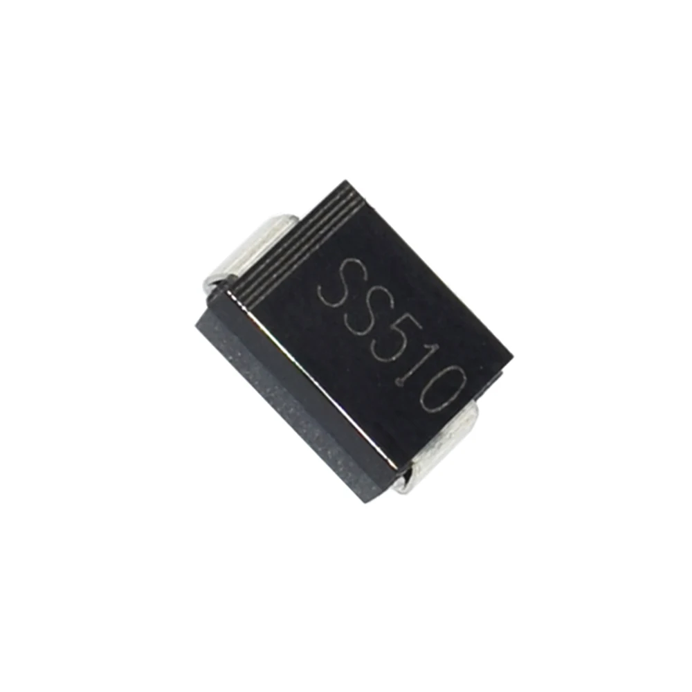 20PCS/LOT SR5100 SS510 SMB 5A 100V DO-214AC SMB SS510 SB5100 DO-214AA New Original Good Quality Chipset