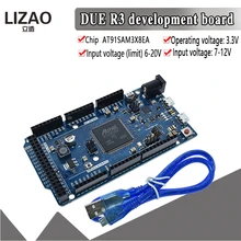 Oficial due r3 placa at91sam3x8e sam3x8e 32-bit braço Cortex-M3 módulo de placa de controle para arduino placa de desenvolvimento