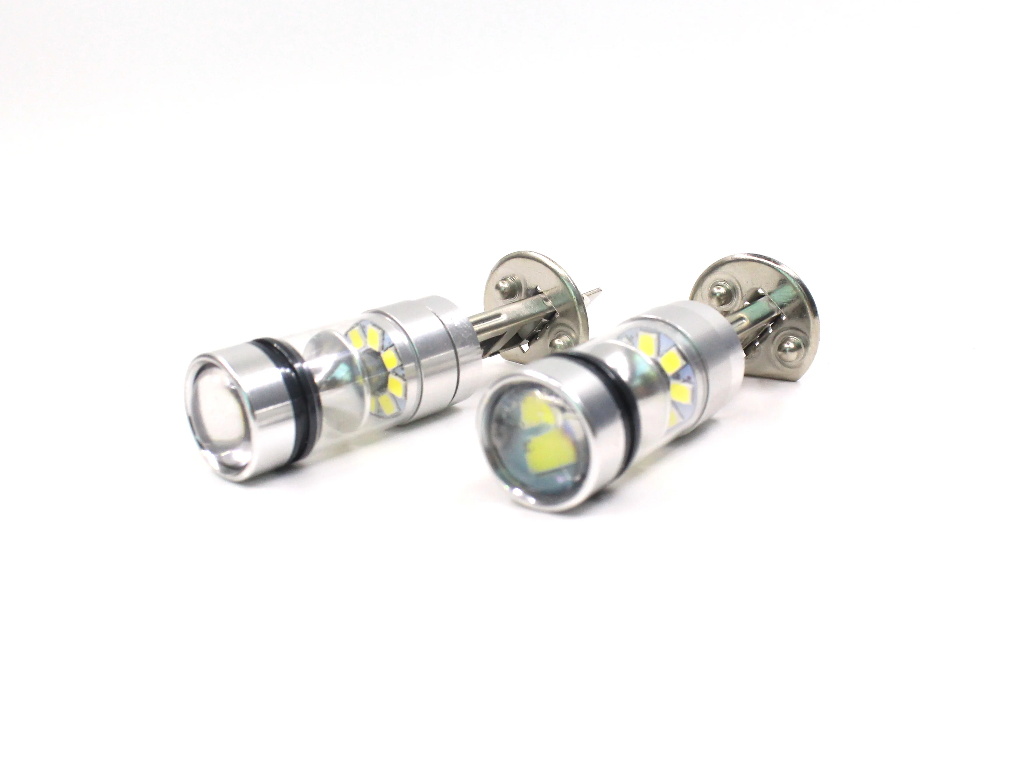 2X Автомобильный светодиодный высокое Мощность противотуманных фар H1 100W DRL 20SMD 12V 6500K белый светодиодный светильник светодиодный противотуманный свет лампы