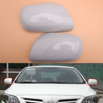 

ABS 87945-02910 87915-02910 1 Pair Car Left & Right Side Door Wing Rearview Mirror Cover Cap Fit For Toyota Corolla 2007-2013