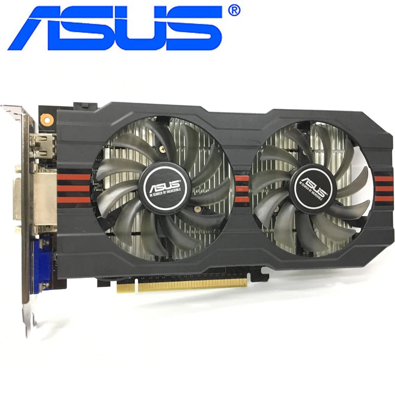 ASUS Graphics Cards PH-GTX 1050-2G PCI-E 3.0 X16 128Bit GDDR5 Video Card GTX 1050 2GB For nVIDIA Geforce 7008MHz DP PC Map Used graphics cards computer