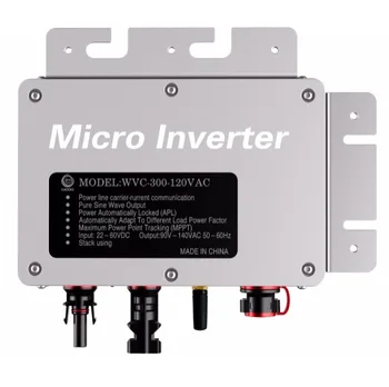 

Newly WIFI version WVC 300W Solar Micro Grid on Inverter Input DC22V-50V to AC110V-220V,50HZ Waterproof Solar Inverter with IP65