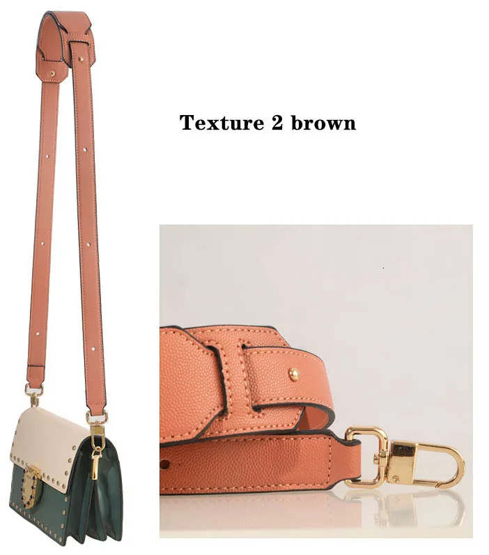 BAMADER High Quality Genuine Leather Bag Strap Ladies Wide Shoulder Strap 81CM-118CM Adjustable Fashion Women's Bag Accessories