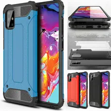 Rugged Case For Samsung Galaxy A51 A71 A21 A31 A41 A01 M21 M31 S10 Note 10 Lite S6 S7 EDGE A 31 51 Hybrid Silicone Armor Cover