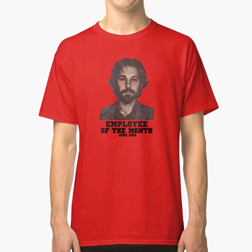 

Paul Rudd Tee Shirt T Shirt Paul Rudd The 40 Year Old Virgin David Employee Of The Month 1999