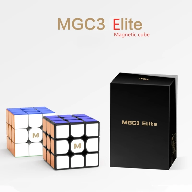 кубик рубика Новый куб Yongjun YJ MGC3 Elite Магнитный магический 3x3 stickerless Скорость Cubo magico
