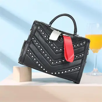 

Natural Cowhide Leather Bag Large Capacity Women Handbag 2020 New Wide Shoulder Strap Shoulder Bag Women Portable Tote