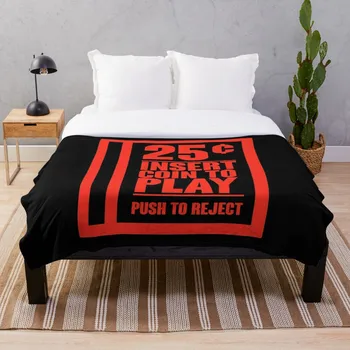 

Insert Coin Blanket Wool Flannel Plush Blanket Bedspread For office Sherpa Blanket Couch Quilt Cover Travel