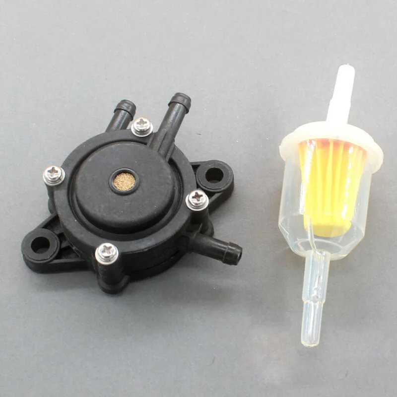 New 1*Fuel Pump+1*Fuel Filter For Honda GC135 GC160 GCV530 GX620 16700-Z0J-003