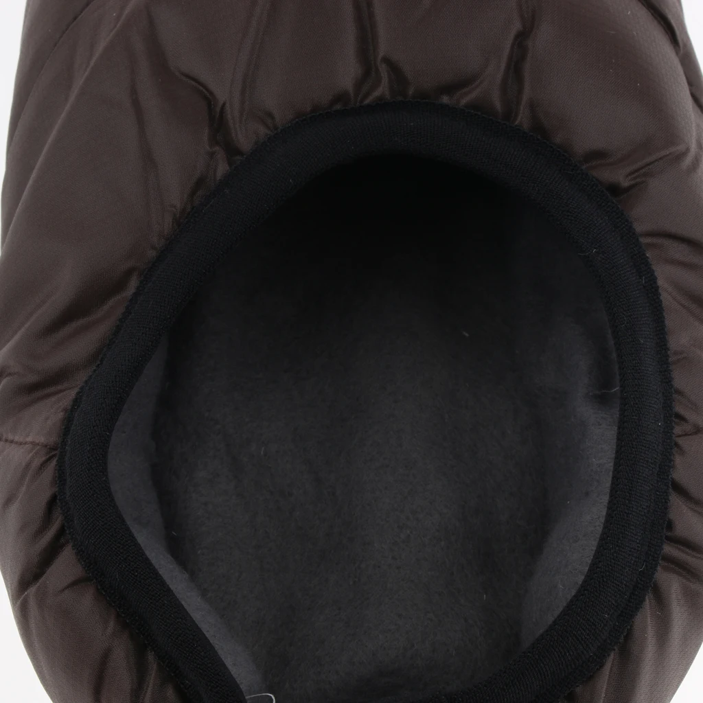 Slip on Duck Down Camping Slipper Unisex Winter Warm Non-slip Home Booties Waterproof Down Slipper