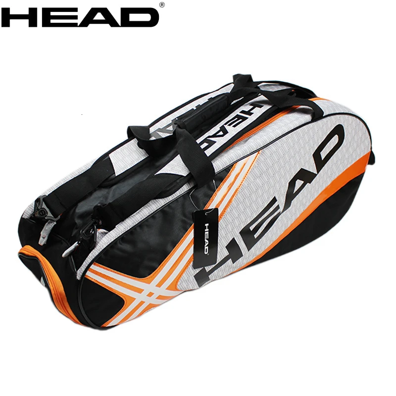 Bolsa de raqueta de Tenis para hombre y mujer, bolso de hombro 6 9 de gran capacidad individual, de bádminton, bolso de raqueta de Tenis de Squash|Bolsas de -