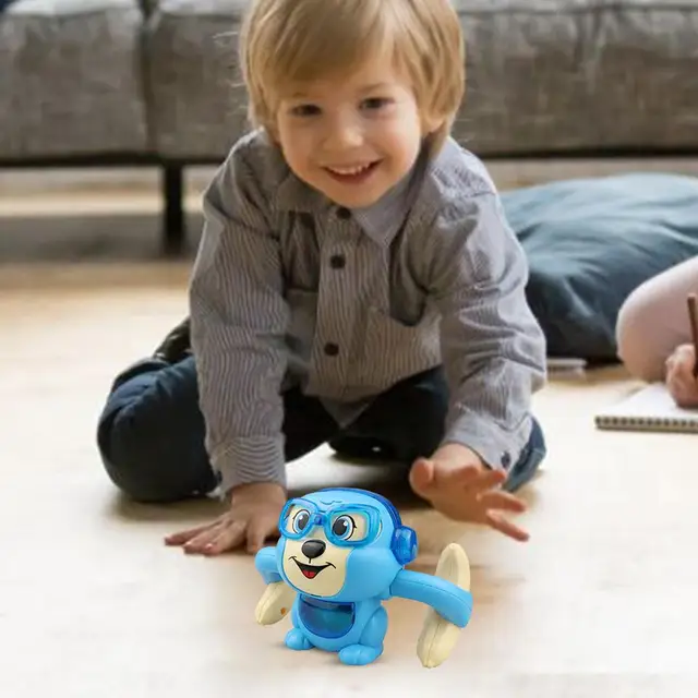New Baby Toys Fun Electric Tumbling Monkey Lighting Sound Control Induction Toys Infant Early Educational Toys For Children Gift 3
