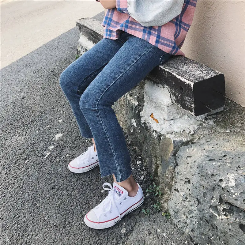 style 3 Джинсы для девочек; коллекция года; новая осенняя одежда для малышей; джинсовые штаны для девочек; детская одежда; ковбойские брюки для маленьких девочек; джинсы для девочек - Цвет: style 3