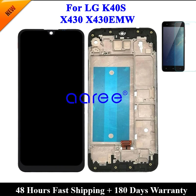Display Lcd Da 6.1 'Per Lg K40S Display Lcd X430 Per Lg K40S X430 X430Emw Display Schermo Lcd Touch Digitizer Assembly