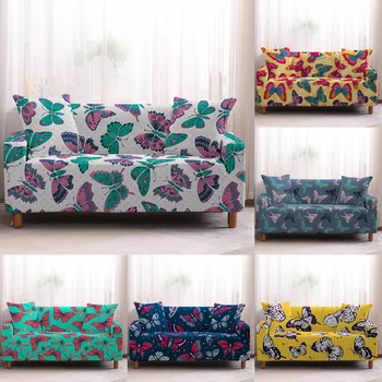 

Butterfly Sofa Cover Elastic Stretch Modern Chair Couch Cover Sofa Covers for Living Room Furniture Protector 1/2/3/4 Seater