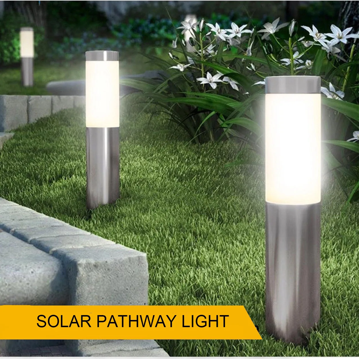 Solar Farbwechsel Power Yard Gartenleuchte Wasserdichte LED Außenleucht Kw 