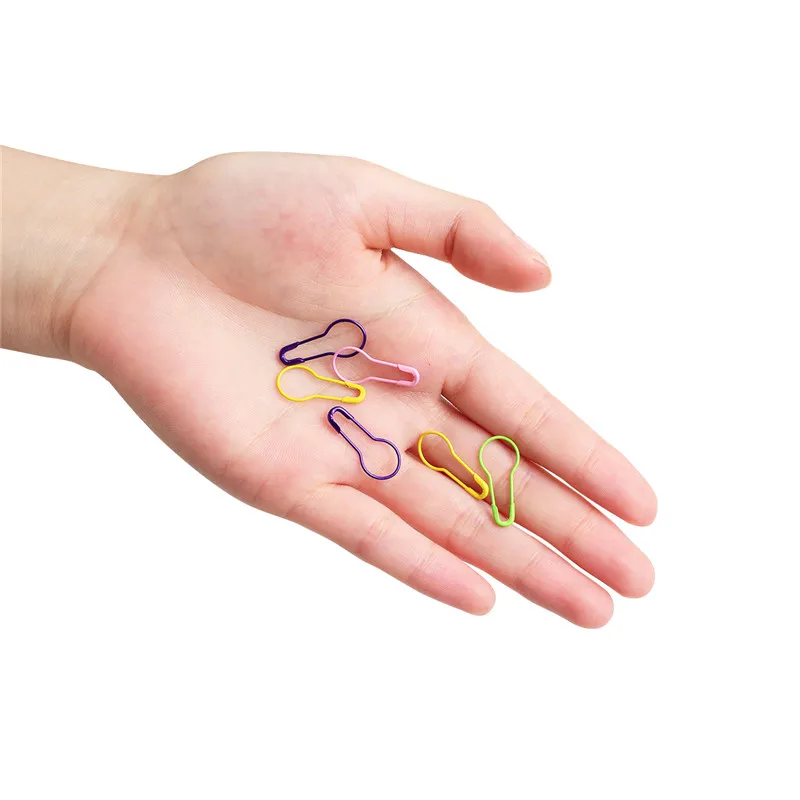 10 Colors 500pcs Small Safety Pin Colorful Clothing Tag Gourd Pin DIY Sewing Locking Tools Craft Supplies Apparel Accessories (1)