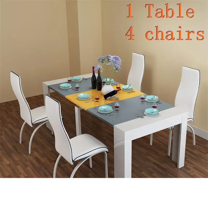 Mueble Sala De Jantar Pliante Dinning Meja Makan Eet Tafel Tavolo набор деревянный Mesa Comedor Bureau Tablo стол обеденный стол - Цвет: Number 22