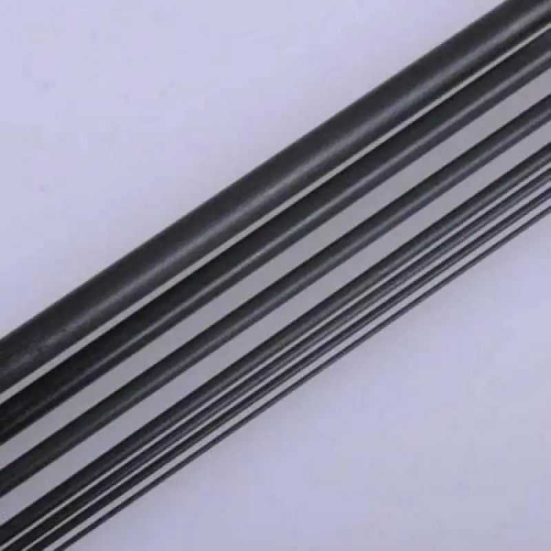 Round Carbon Fiber Bar Rod 10pcs~1pcs Tool For RC Airplane Matte Pole OD:1-18mm Length: 100~500mm carbon fiber bar rod