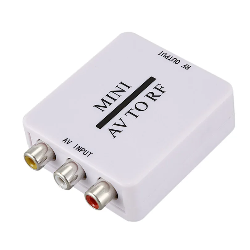 Оригинальный мини Rca Cvsb Av на радиочастотный адаптер 67 25 МГц 61 видео Аудио ТВ