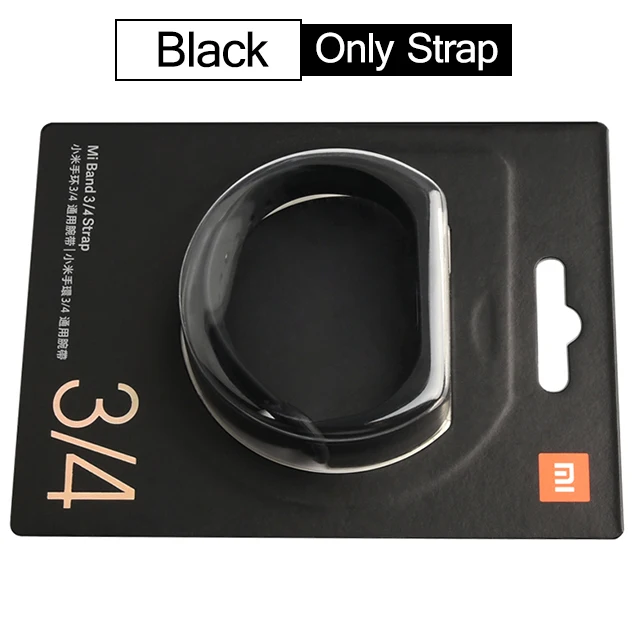 Original Black Xiaomi mi браслет, силиконовый браслет, браслет Xiao mi Band 4 mi Band 4 mi Band 4, розовый ремешок на запястье, Xiaomi mi браслет 4 - Цвет: Original Black