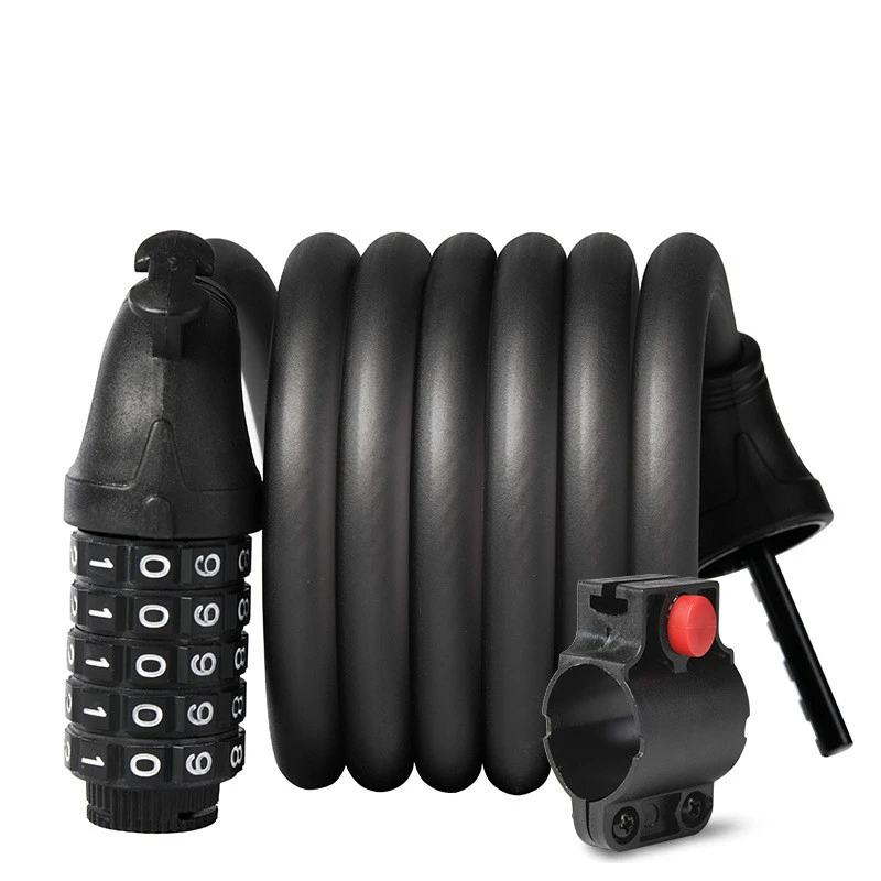 Electric Scooter Password Lock Anti-theft For Xiaomi M365 Mi Pro Pro2  Kickscooter For Ninebot Max G30 Scooter Steel Wire Lock - Scooter Parts \u0026  Accessories - AliExpress