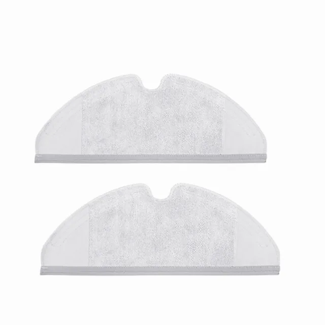 Xiaomi 1 Mop x2 pcs XIAOMI робот пылесос запасная часть пакет 1 1S 2 roborock S5 очиститель наборы упаковка HEPA фильтр боковой ролик основная щетка Mop MI - Цвет: Xiaomi 1 Mop x2 pcs