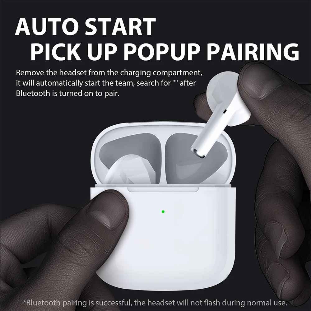 TWS Wireless Headphones Detect Sensor Bluetooth 5 0 earphones Touch Control 9D Stereo Sound Mini sport Headset for Smart Phone
